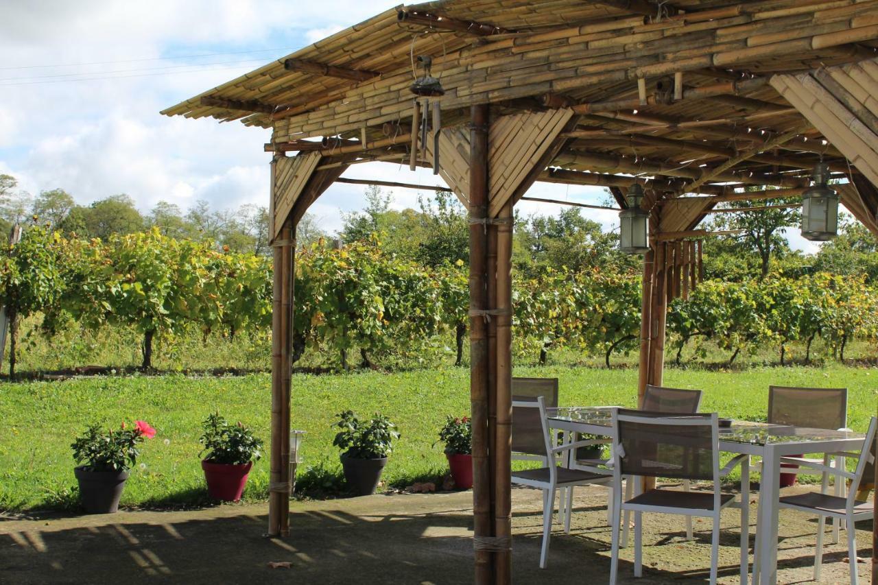 Gîte à la ferme avec piscine Urgosse Extérieur photo