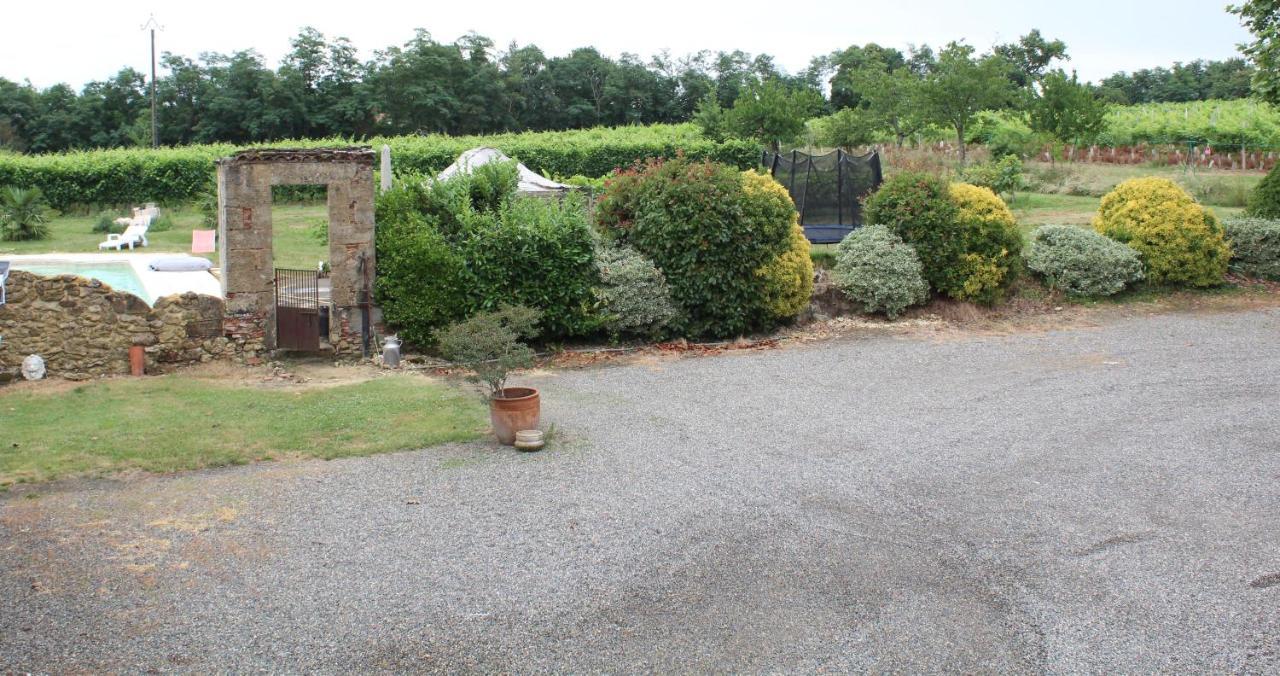 Gîte à la ferme avec piscine Urgosse Extérieur photo